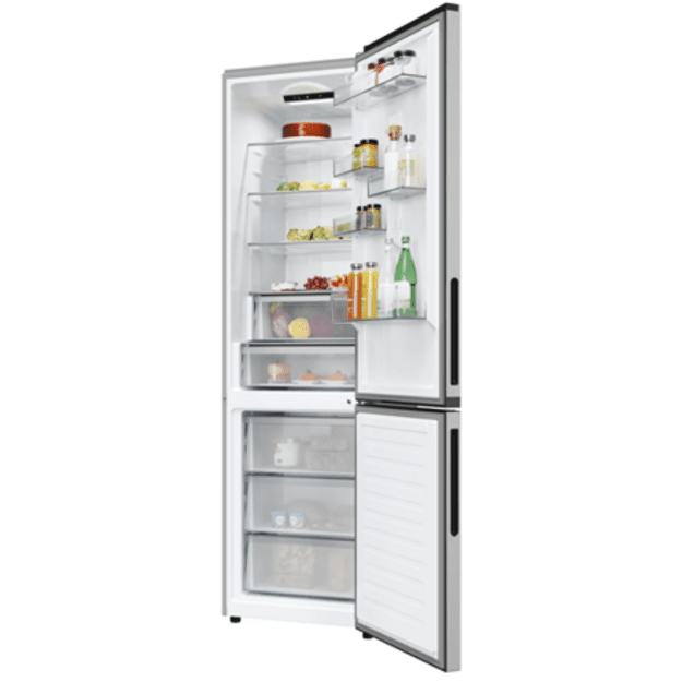 Candy Refrigerator | ECN2CQTEX206 | Energy efficiency class E | Free standing | Combi | Height 205 cm | No Frost system | Fridge