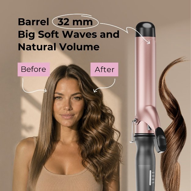 Ray Battler RB 6567 Curling Iron 32mm Diameter