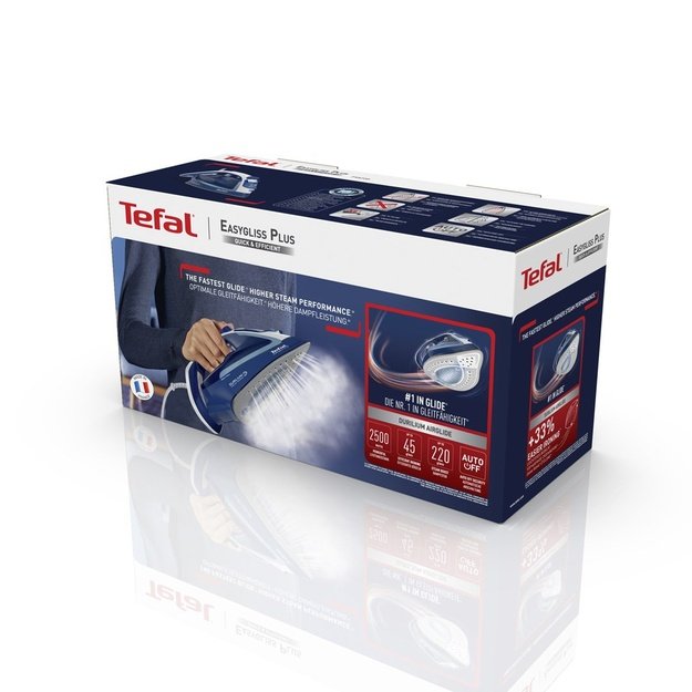 TEFAL | FV5735E0 Easygliss Plus | Steam Iron | 2500 W | Water tank capacity 270 ml | Continuous steam 45 g