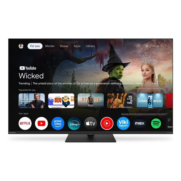 Thomson 43MG7C15 TV 109.2 cm (43 ) 4K Ultra HD Smart TV Wi-Fi Black 320 cd/m2