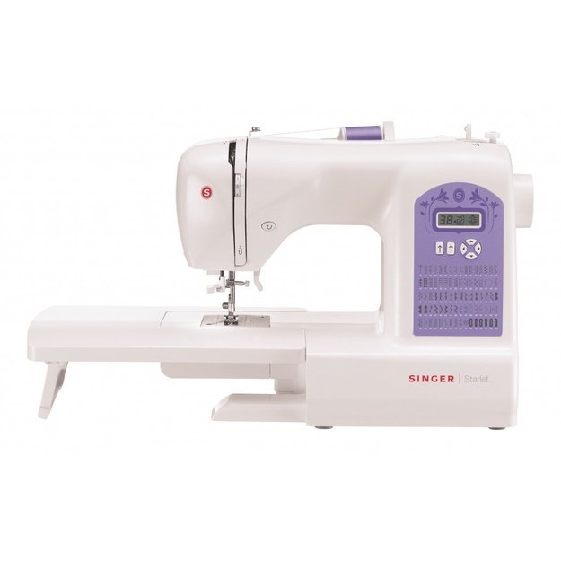 Singer | Sewing Machine | Starlet 6680 | Number of stitches 80 | Number of buttonholes 6 | White