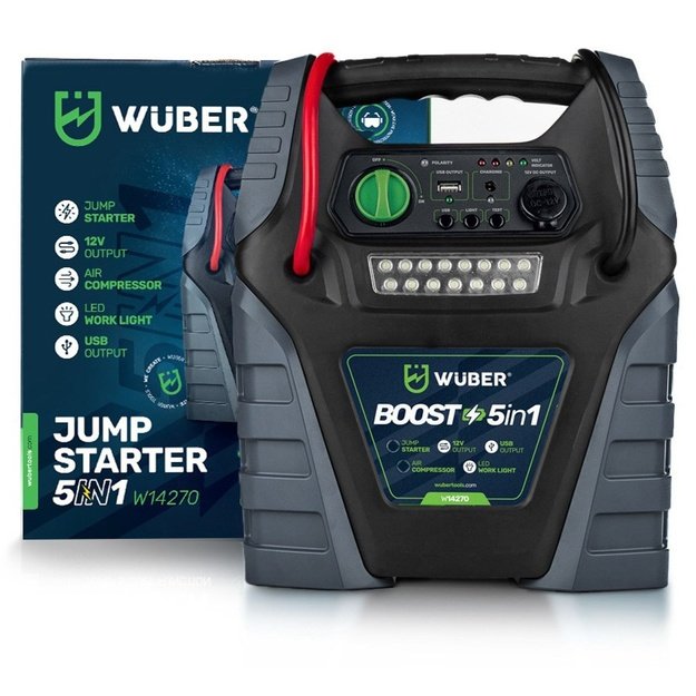 Booster kompresor 5w1 z rozruchem W14270 WUBER