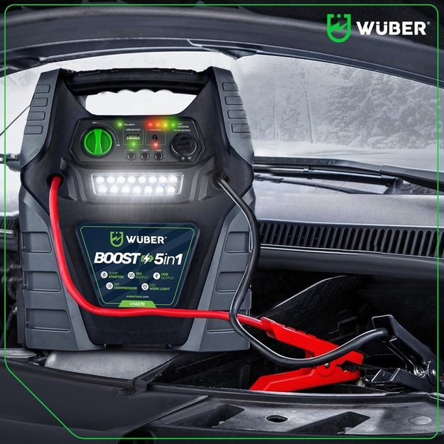 Booster kompresor 5w1 z rozruchem W14270 WUBER