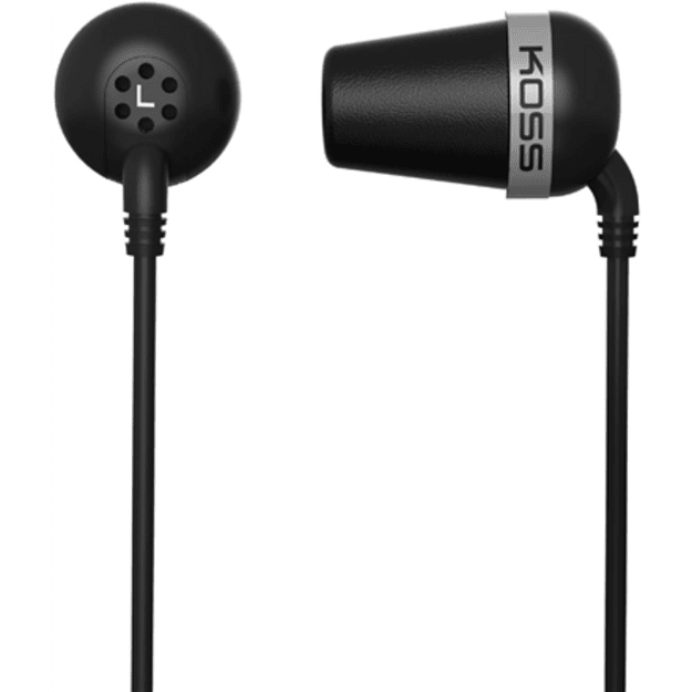 Koss | Headphones | The Plug | Wired | In-ear | Black | Noise canceling