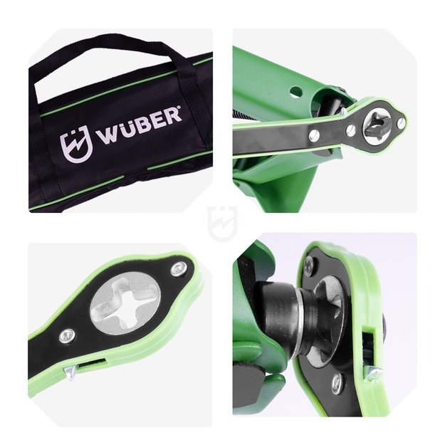 WUBER W22023 scissor car jack 2T 120-415 mm