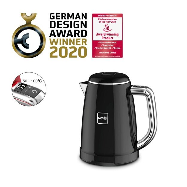 NOVIS KTC1 el.virdulys, juodas 2