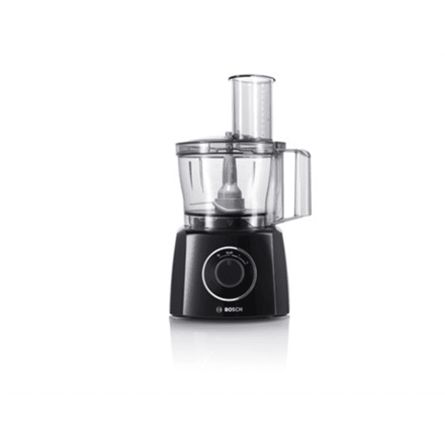 Bosch MCM3201B food processor 800 W 2.3 L Black, Transparent