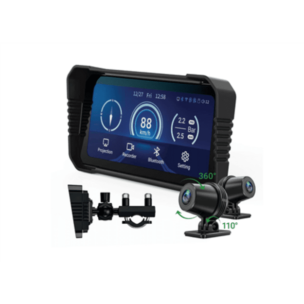 Navitel Dual dash Cam and Smart Moto device (Carplay