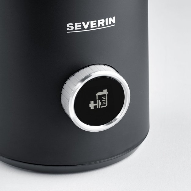 Severin Spuma 700 Plus Automatic milk frother/warmer Black, Stainless steel