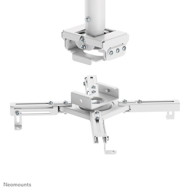 Neomounts CL25-550WH1 Beamer ceiling mount - h 74,5-114,5 cm - easy-install - full motion