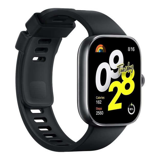 Redmi Watch 4 | Smart watch | GPS (satellite) | AMOLED | 1.97  | Waterproof | Obsidian Black