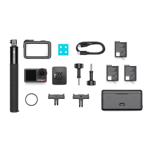 DJI Osmo Action 5 Pro action sports camera 40 MP 4K Ultra HD CMOS 25.4 / 1.3 mm (1 / 1.3 ) Wi-Fi 146 g