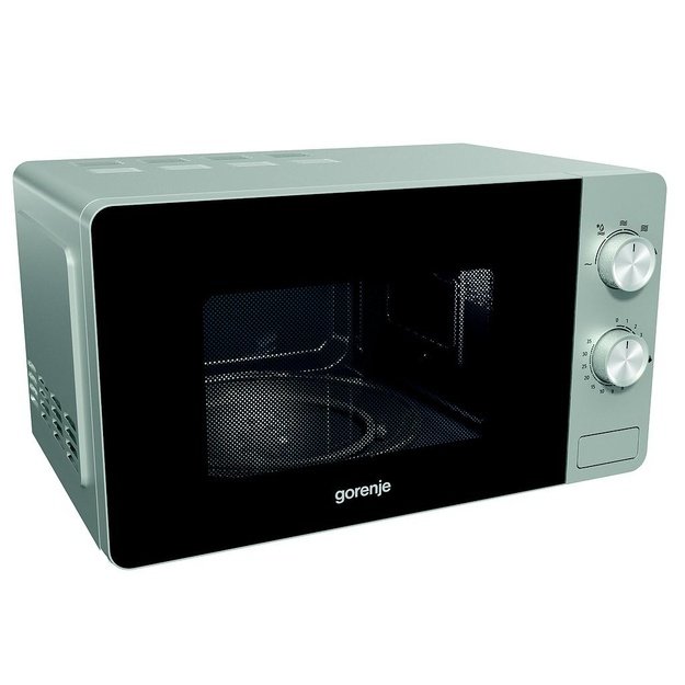 Gorenje | Microwave Oven | MO20E1S | Free standing | 800 W | 20 L | Silver