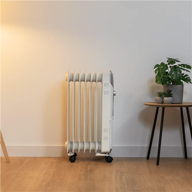 Cecotec ReadyWarm 7000 Space | Oil Radiator | 1500 W | Number of power levels 3 | Suitable for rooms up to 15 m&sup2; | White
