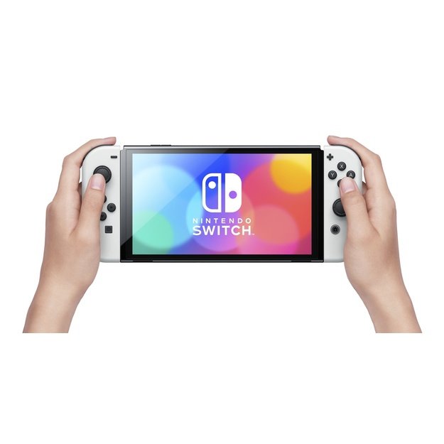 Nintendo Switch OLED portable game console 17.8 cm (7 ) 64 GB Touchscreen Wi-Fi Black, White
