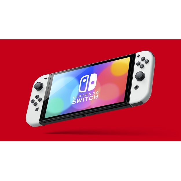 Nintendo Switch OLED portable game console 17.8 cm (7 ) 64 GB Touchscreen Wi-Fi Black, White