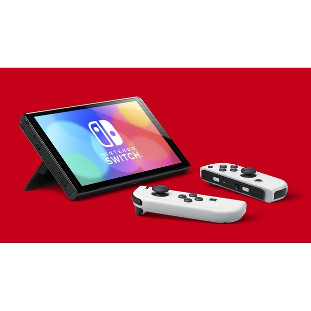 Nintendo Switch OLED portable game console 17.8 cm (7 ) 64 GB Touchscreen Wi-Fi Black, White