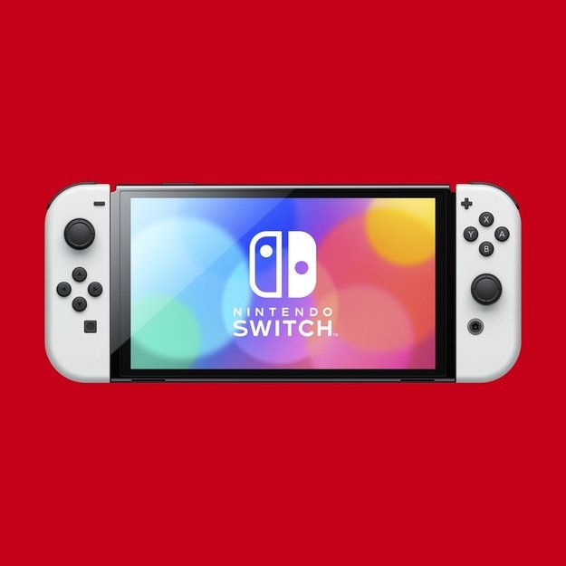 Nintendo Switch OLED portable game console 17.8 cm (7 ) 64 GB Touchscreen Wi-Fi Black, White