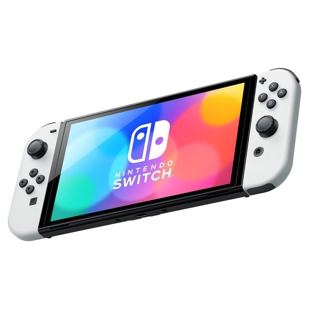 Nintendo Switch OLED portable game console 17.8 cm (7 ) 64 GB Touchscreen Wi-Fi Black, White