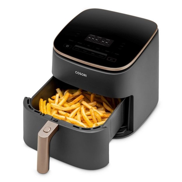 Cosori Turbo Blaze Chef Edition Single 6 L Stand-alone 1725 W Hot air fryer Black, Pink gold
