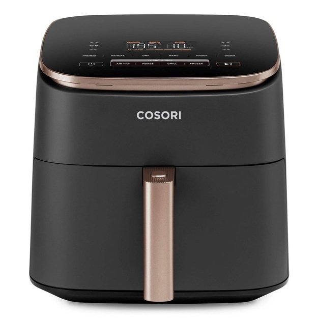 Cosori Turbo Blaze Chef Edition Single 6 L Stand-alone 1725 W Hot air fryer Black, Pink gold