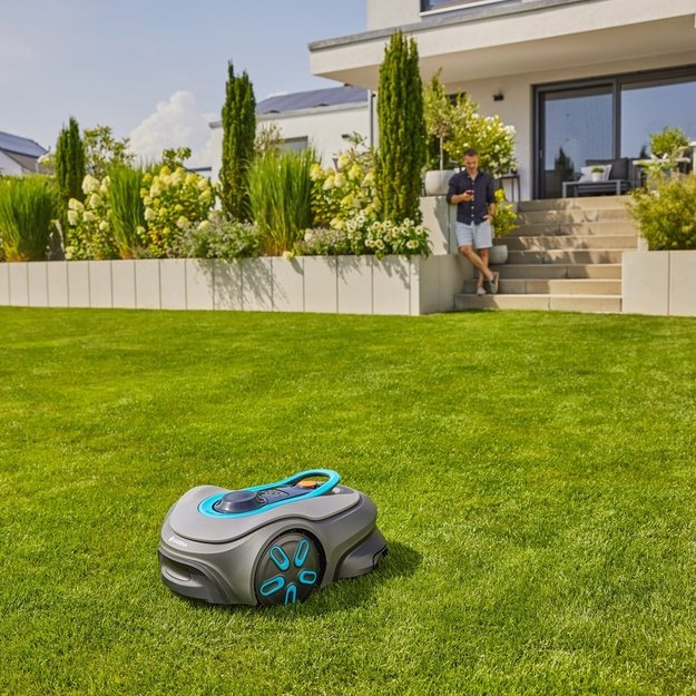Gardena smart SILENO free Robotic lawn mower Battery Black, Grey