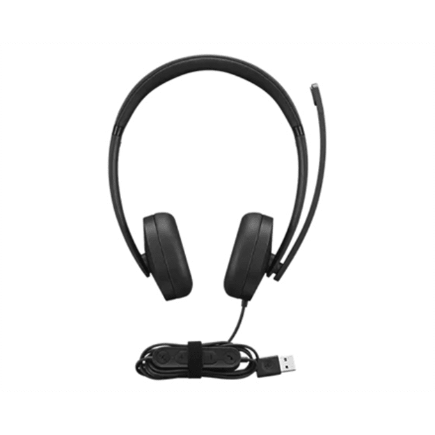 LENOVO Gen2 Headset on-ear wired USB-A black