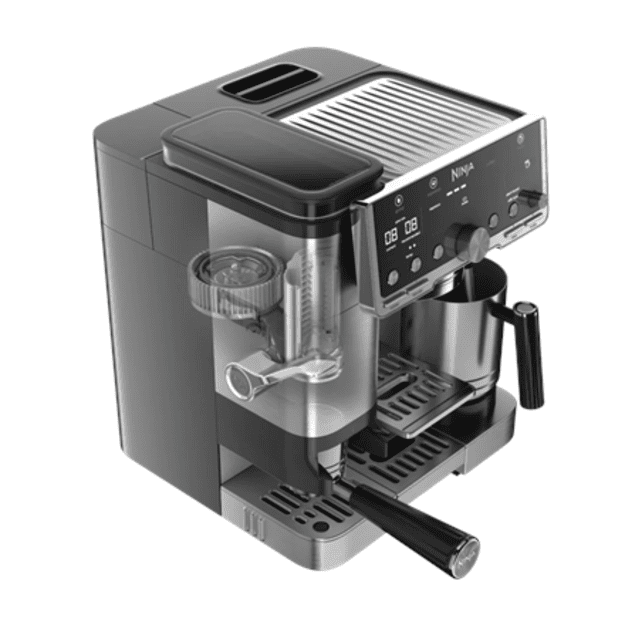 NINJA | Coffee Maker | ES701EU Luxe Caf&eacute; Pro | Pump pressure 9 bar | Built-in milk frother | Ground | 1650 W | Black