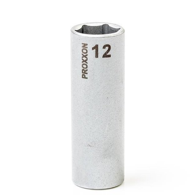 1/4&quot  &scaron;e&scaron;iakampė prailginta galvutė PROXXON 12mm