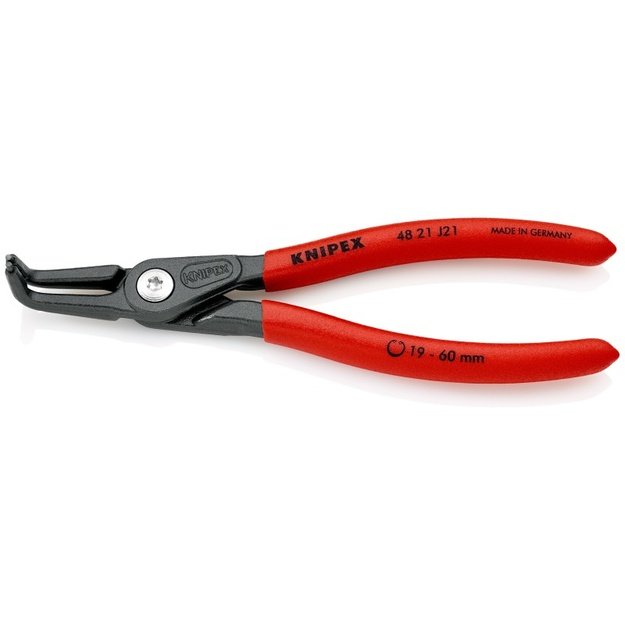 Precizi&scaron;kos replės vidiniams žiedams KNIPEX 4821J21