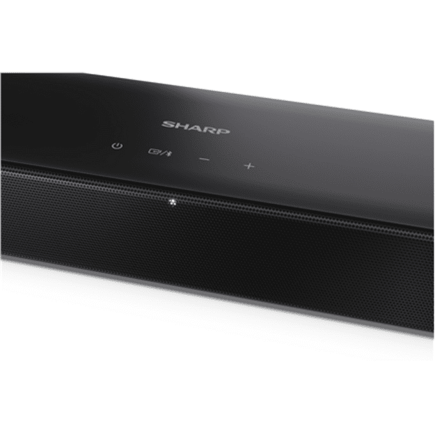 Sharp 2.0 Dolby Atmos/DTS Virtual:X Soundbar | HT-SB304 | 180 W | Bluetooth | Wireless connection | Black
