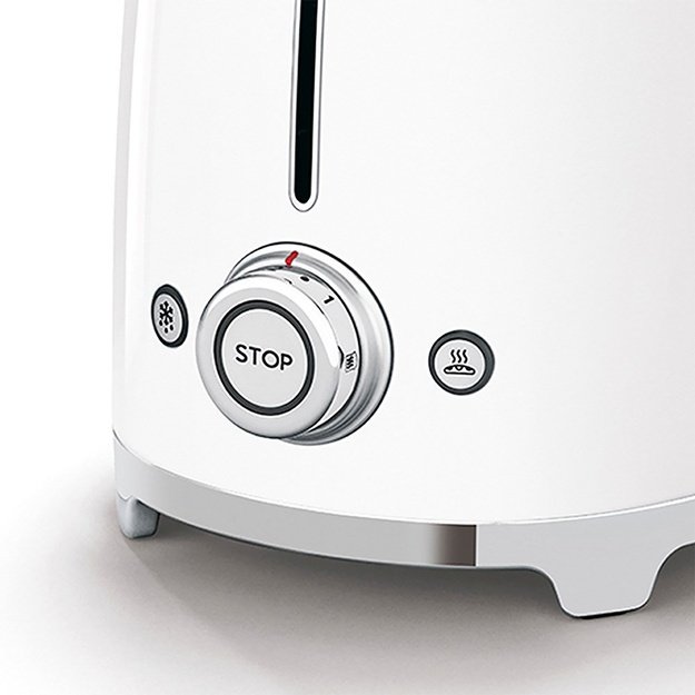 Smeg 50 s Style Toaster TSF01WHEU White