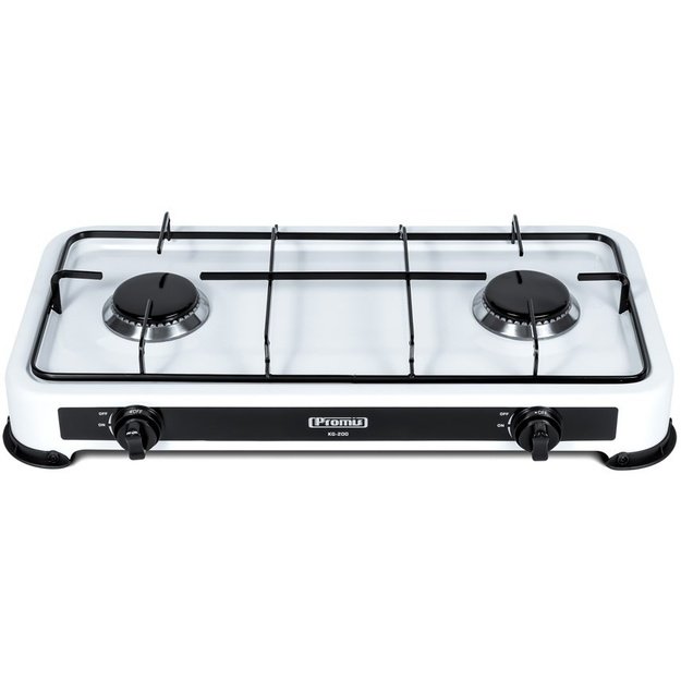 Gas cooker PROMIS KG200  WHITE  WITHOUT REDUCER