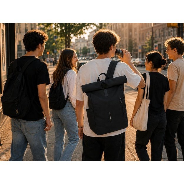 Tracer 47884 ROLL Backpack 15,6 , Black