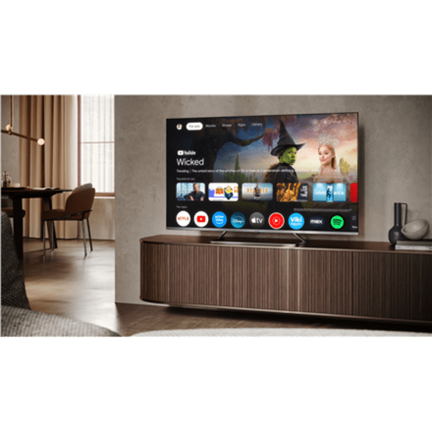 Sharp 4K Ultra HD QLED MiniLED TV | 55JP7265E | 55 | Google TV | UHD