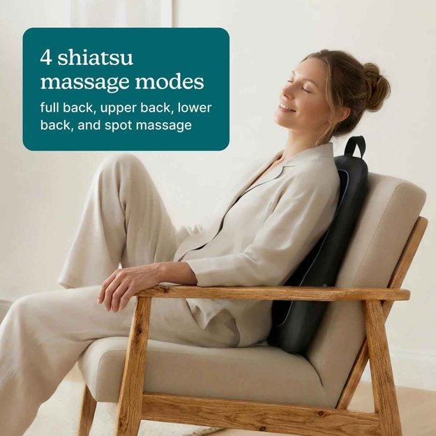 Homedics SBM-150H-WW Heated Shiatsu Back Massager