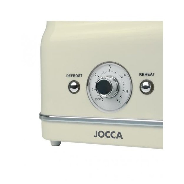 Retro stiliaus tosteris Jocca 2708 kreminės spalvos