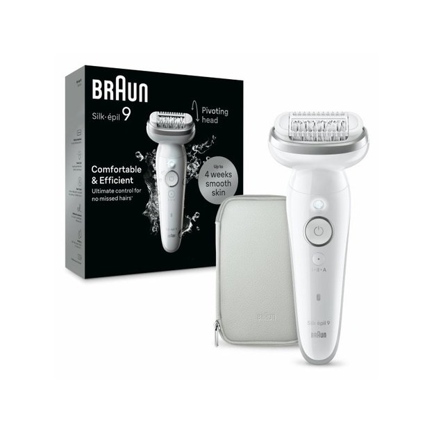 Braun Silk-&eacute;pil 9 9-011 40 tweezers Silver, White