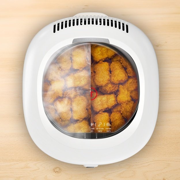 Tefal Filtra Vision FF2541E0 fryer Single 2.1 L Stand-alone 1900 W Deep fryer White