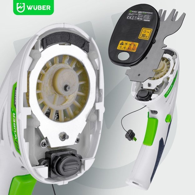 WUBER W23320 7.2V 2-in-1 cordless trimmer for hedge and grass 120mm USB-C