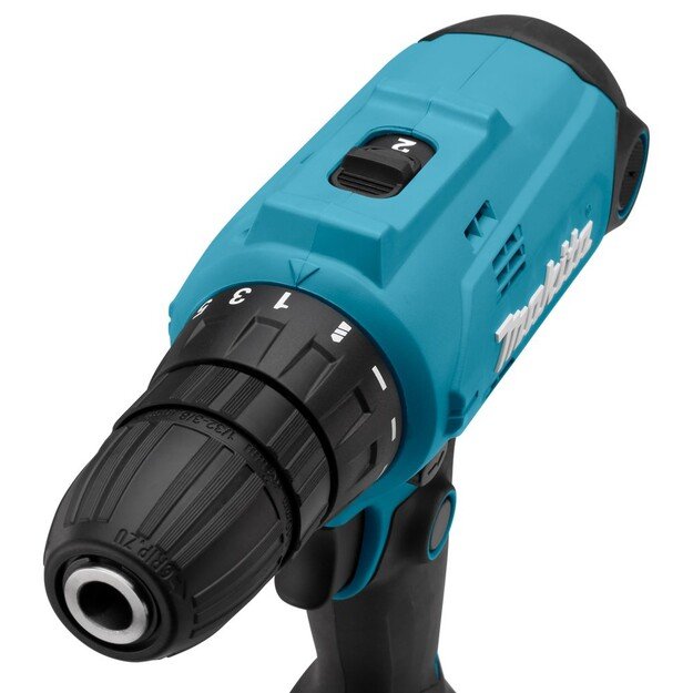Makita DF0300 drill 1500 RPM Keyless 1.2 kg Black, Blue 3