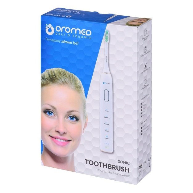 Dantų &scaron;petėlis OROMED ORO-BRUSH WHITE