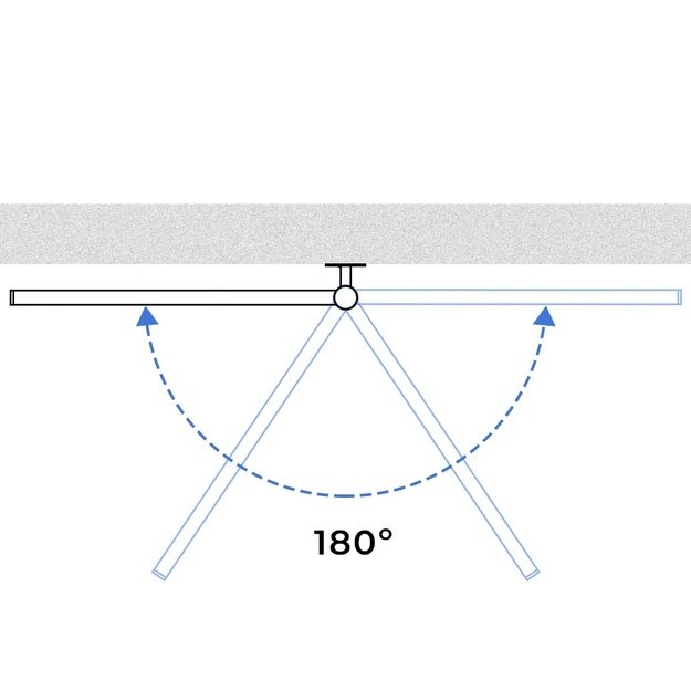 NAVIN Arabesque 480 x 600 Sensor, baltas, 12-123033-4860