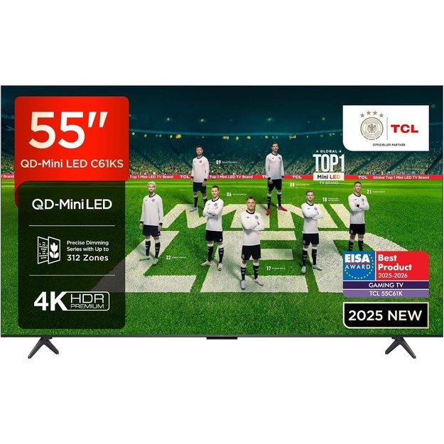 Televizorius 55  TCL 55C61KS