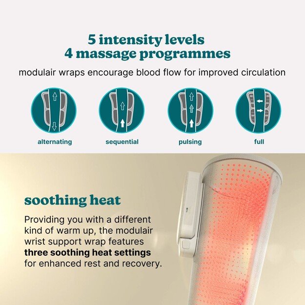 Homedics SR-CMH10H-GY  Modulair Hand Wrap 2