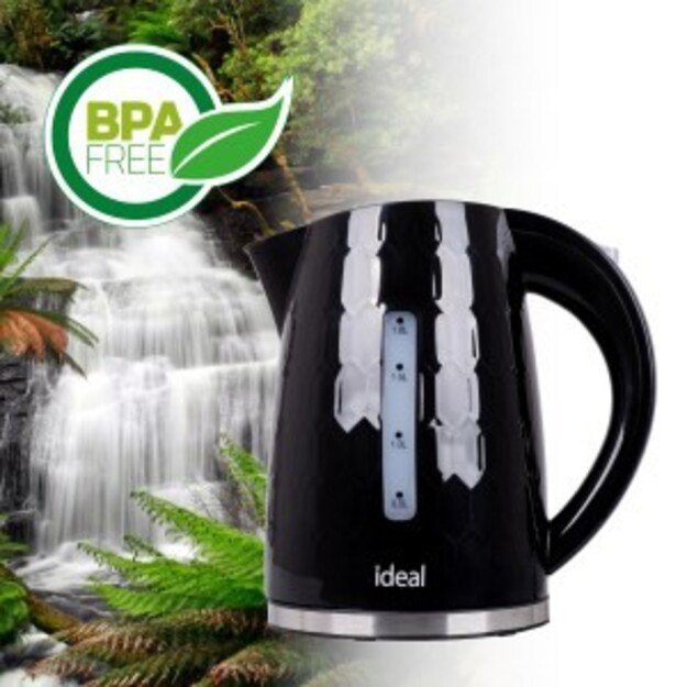 IDEAL Kettle 1.8 l, power 1500 W, glossy black 3