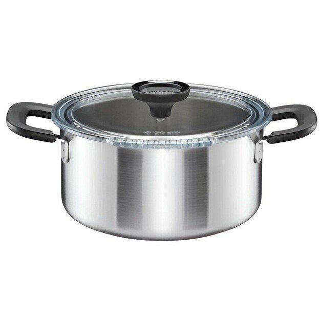 Pot 3L stainless steel with lid Functional Form