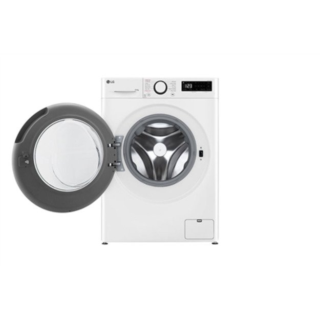 LG | Washing machine with dryer | F4DR509SBW | Energy efficiency class A | Front loading | Washing capacity 9 kg | 1400 RPM | 12