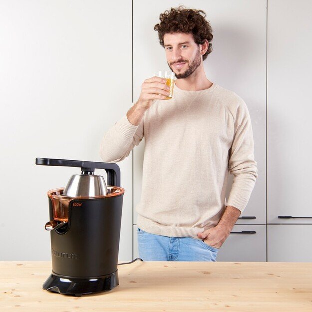 Taurus Easy Press 600 Centrifugal juicer 600 W Black, Brown 4