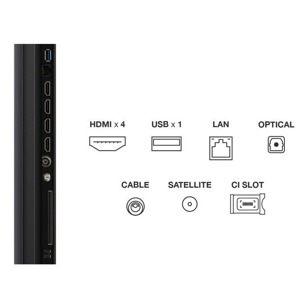 TCL Q6C 65Q6C TV 165.1 cm (65 ) 4K Ultra HD Smart TV Wi-Fi Metallic 4